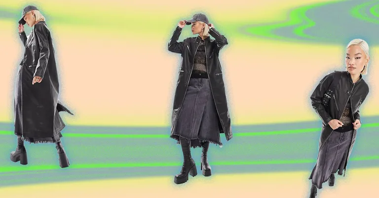  trench coat cloak abaya suit suit of clothes-0