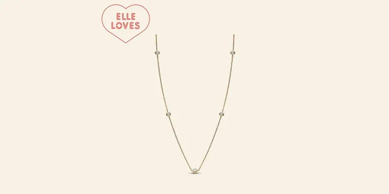  chain necklace safety pin swing-0