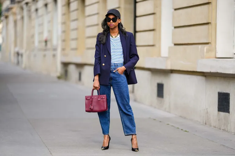  jean blue jean denim suit suit of clothes sunglasses dark glasses shades trench coat-0