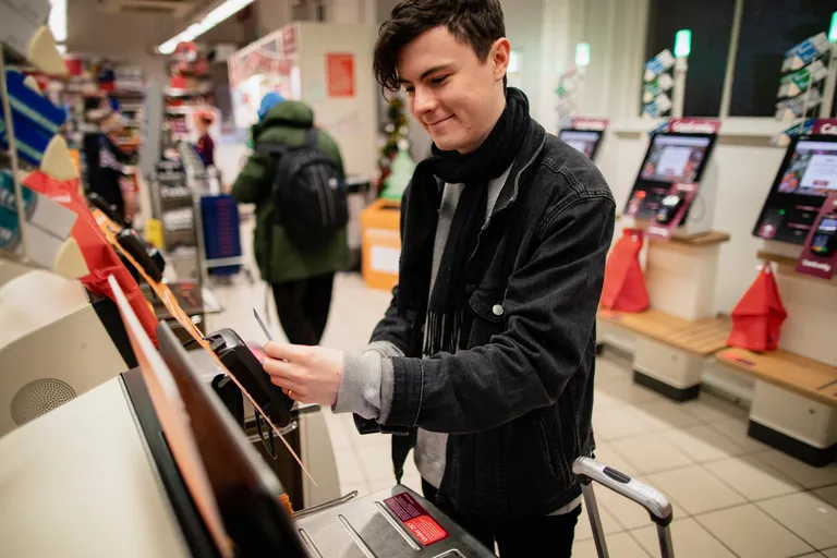  cash machine cash dispenser automated teller machine automatic teller machine automated teller automatic teller ATM slot one-armed bandit gas pump gasoline pump petrol pump island dispenser grocery store grocery food market market-0