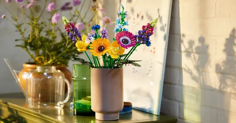  vase pot flowerpot daisy water jug-0