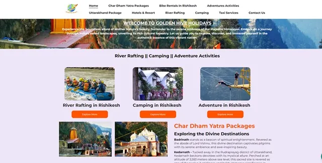 Rishikesh Travel with Golden Hive Holidays-0