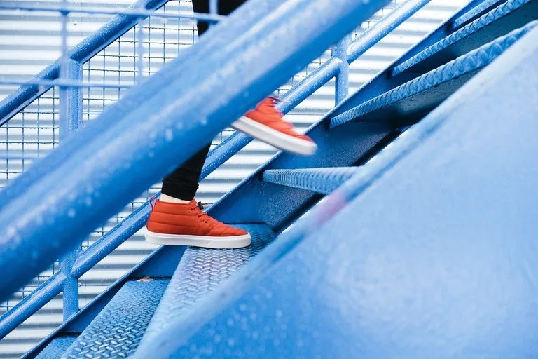  bannister banister balustrade balusters handrail jean blue jean denim running shoe Loafer-0