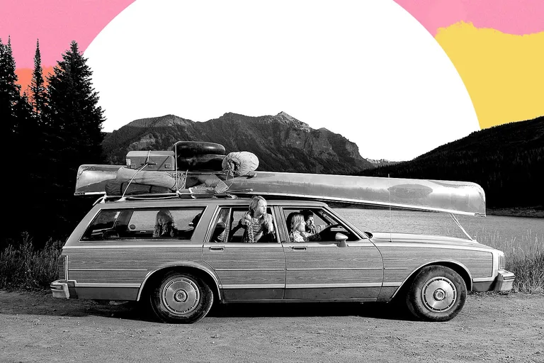  beach wagon station wagon wagon estate car beach waggon station waggon waggon canoe minivan minibus-0