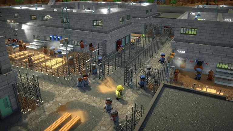  prison prison house maze labyrinth lumbermill sawmill library-0