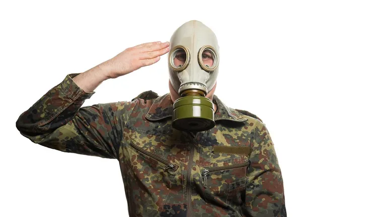  gasmask respirator gas helmet oxygen mask mask military uniform-0