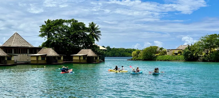  canoe boathouse lakeside lakeshore sandbar sand bar-0