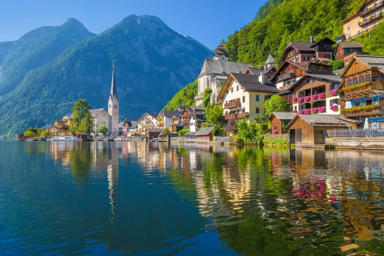  lakeside lakeshore boathouse alp church church building-0