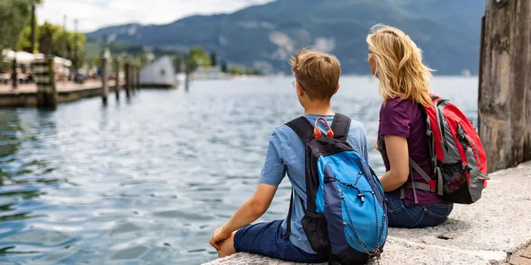  lakeside lakeshore backpack back pack knapsack packsack rucksack haversack breakwater groin groyne mole bulwark seawall jetty pier-0