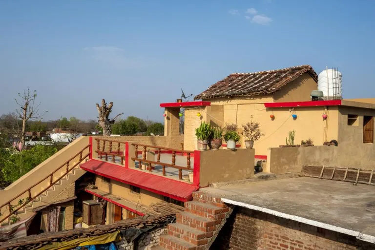  tile roof boathouse patio terrace bell cote bell cot-0